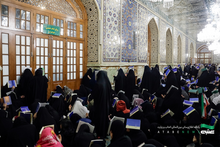 مراسم احیا شب قدر در حرم مطهر رضوی