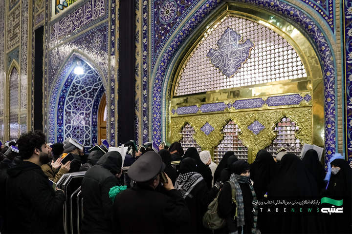 مراسم احیا شب قدر در حرم مطهر رضوی