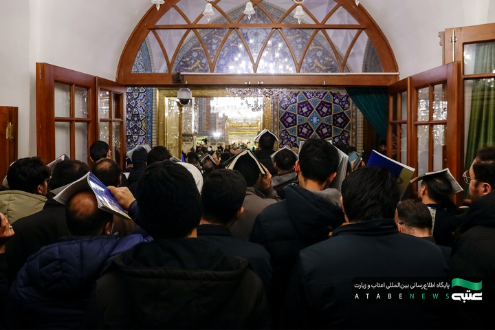 مراسم احیا شب قدر در حرم مطهر رضوی