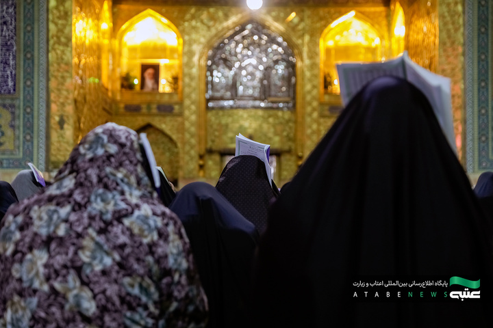 مراسم احیا شب قدر در حرم مطهر رضوی