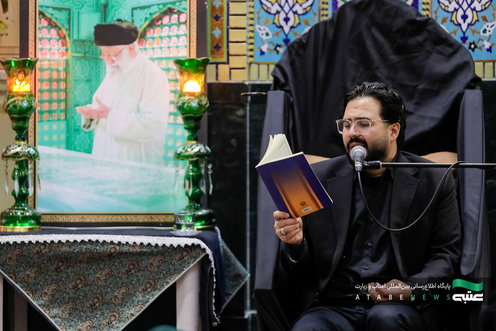 مراسم احیا زائران آذری زبان در شب بیست و یکم ماه مبارک رمضان
