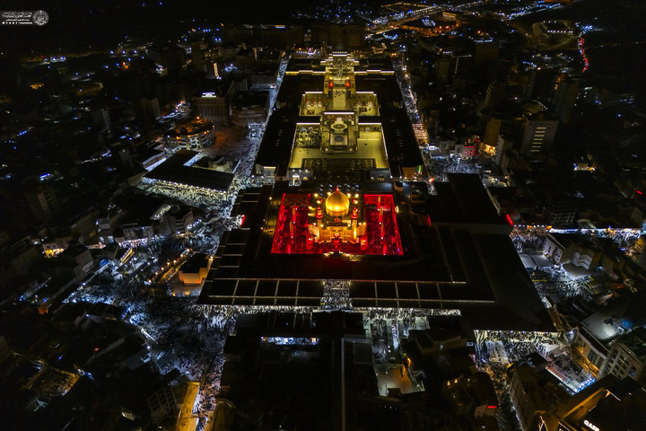 حال و هوای حرم مطهر علوی در شب شهادت امیرالمومنین علی علیه السلام