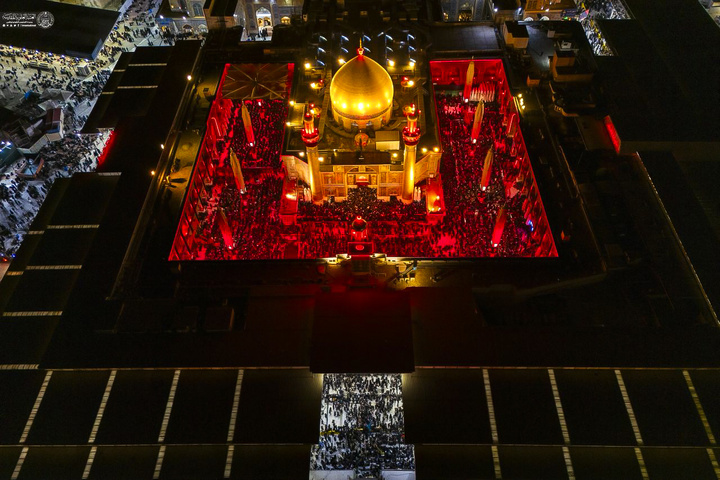 حال و هوای حرم مطهر علوی در شب شهادت امیرالمومنین علی علیه السلام