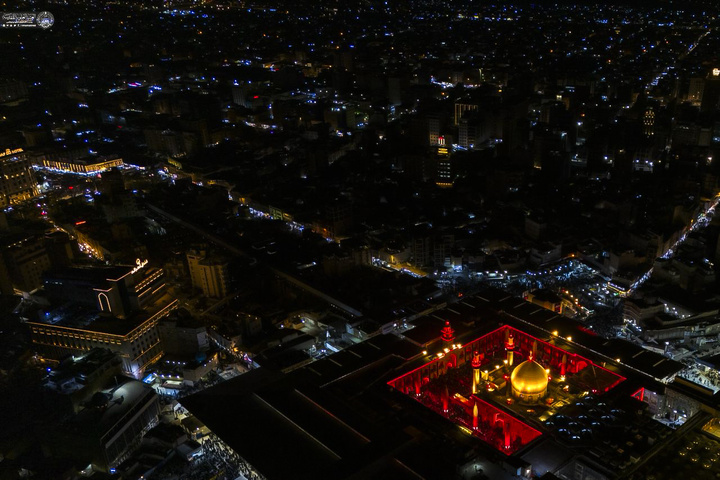 حال و هوای حرم مطهر علوی در شب شهادت امیرالمومنین علی علیه السلام