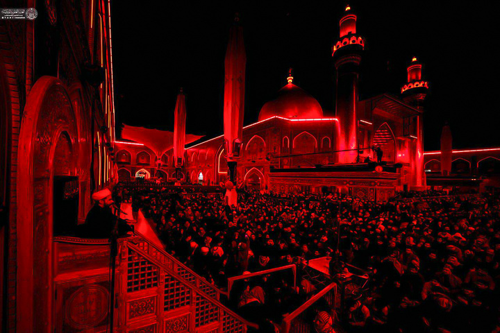 حال و هوای حرم مطهر علوی