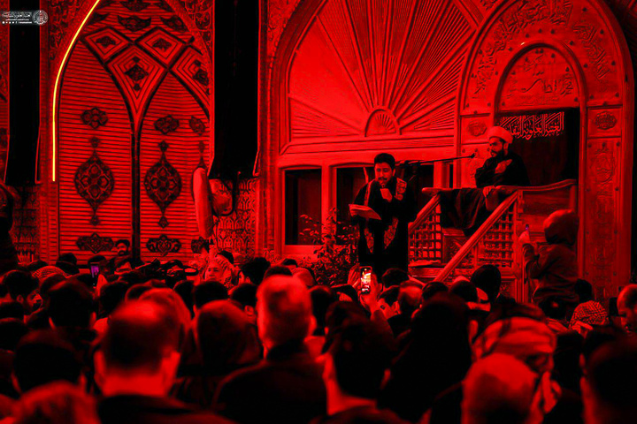 حال و هوای حرم مطهر علوی