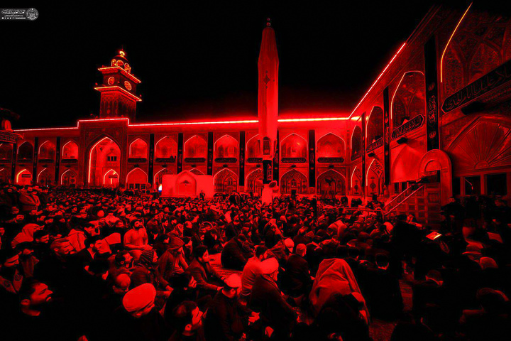 حال و هوای حرم مطهر علوی