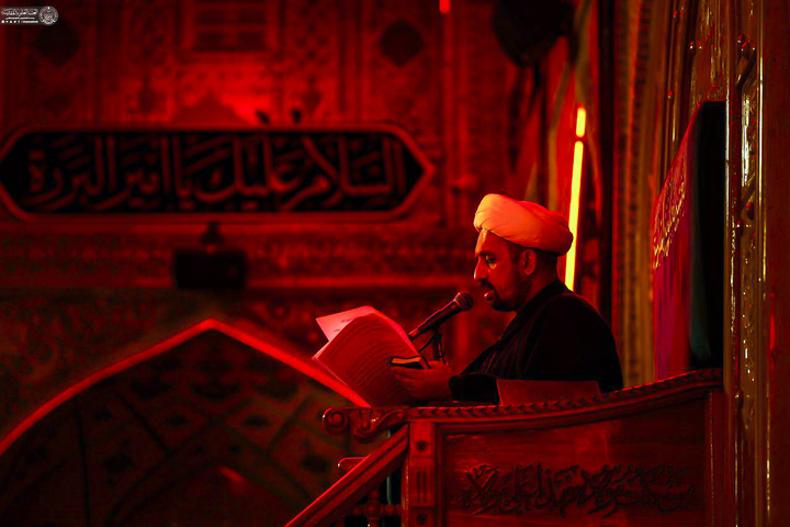 حال و هوای حرم مطهر علوی