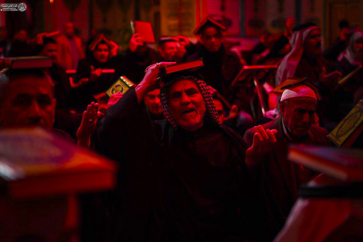 حال و هوای حرم مطهر علوی