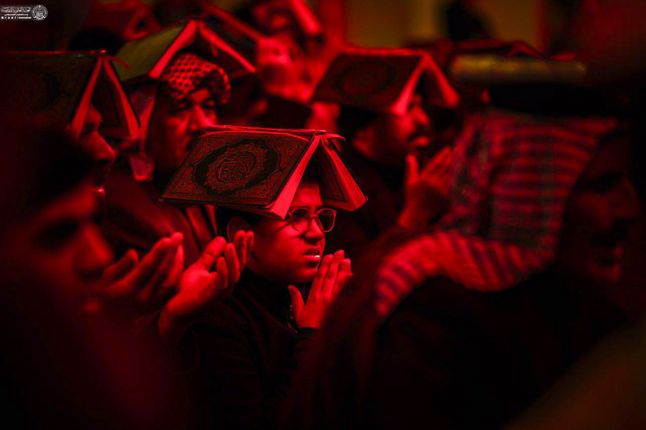 حال و هوای حرم مطهر علوی