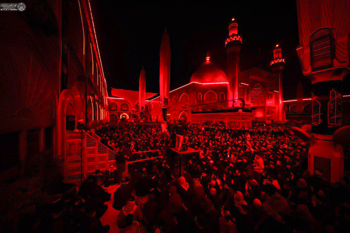 حال و هوای حرم مطهر علوی