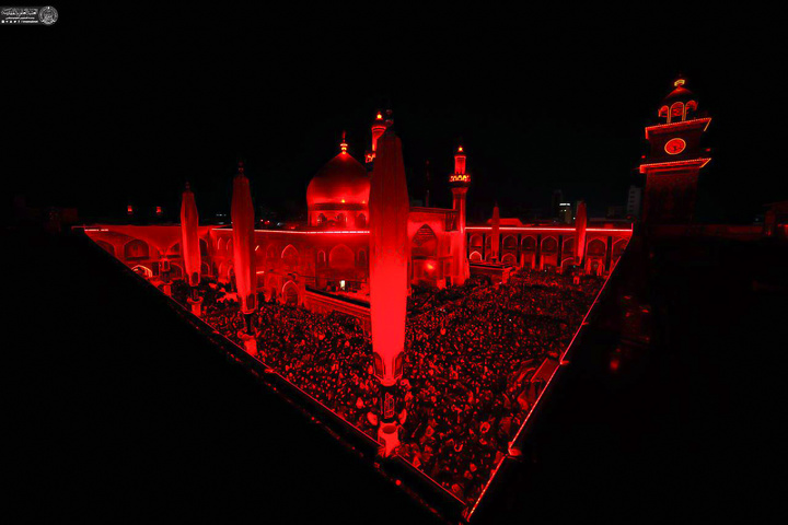 حال و هوای حرم مطهر علوی