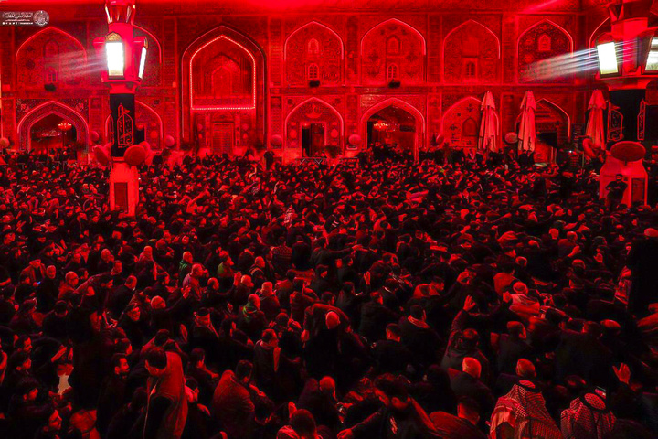 حال و هوای حرم مطهر علوی