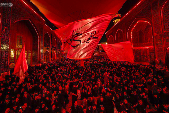 حال و هوای حرم مطهر علوی