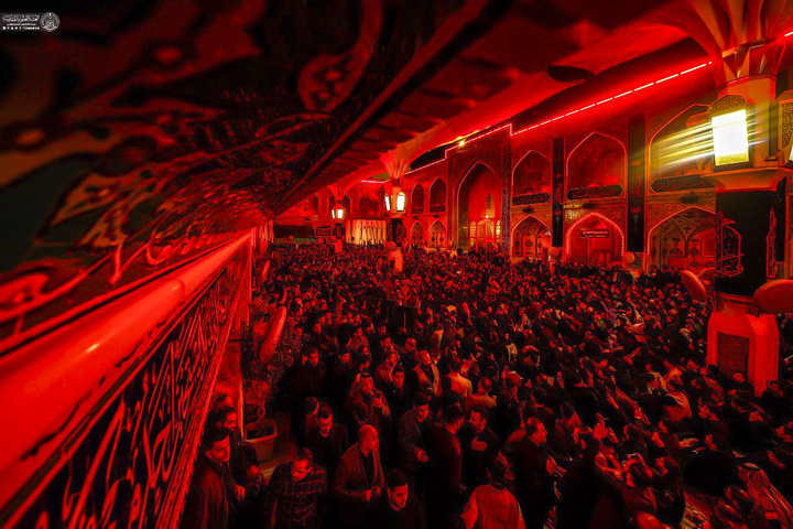 حال و هوای حرم مطهر علوی