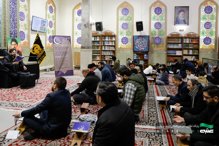 مراسم احیا زائران آذری زبان در شب بیست وسوم ماه مبارک رمضان