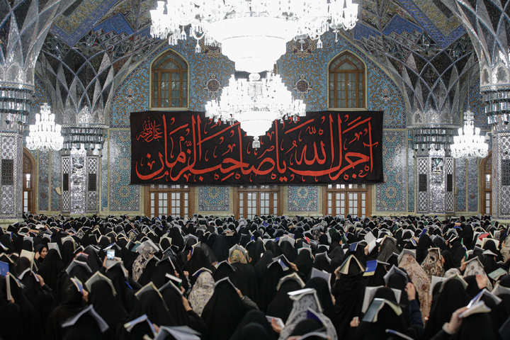 مراسم احیا شب بیست و سوم ماه مبارک رمضان در حرم مطهر رضوی