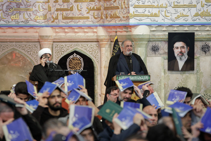 مراسم احیا شب بیست و سوم ماه مبارک رمضان در حرم مطهر رضوی