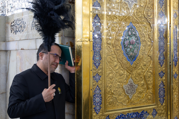 مراسم احیا شب بیست و سوم ماه مبارک رمضان در حرم مطهر رضوی