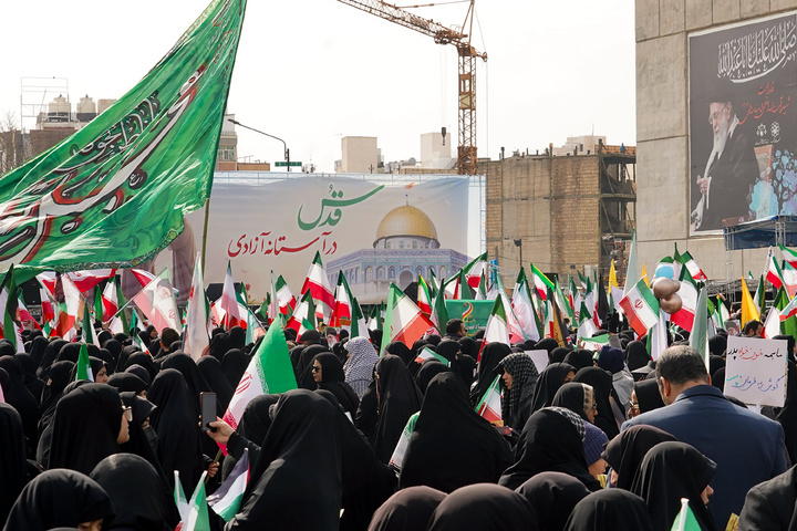 راهپیمایی روز قدس در مشهد