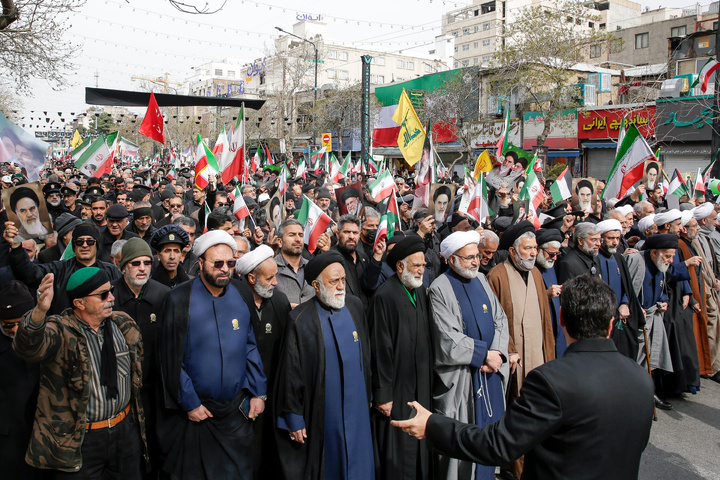 راهپیمایی روز قدس در مشهد