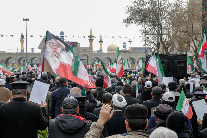 راهپیمایی روز قدس در مشهد