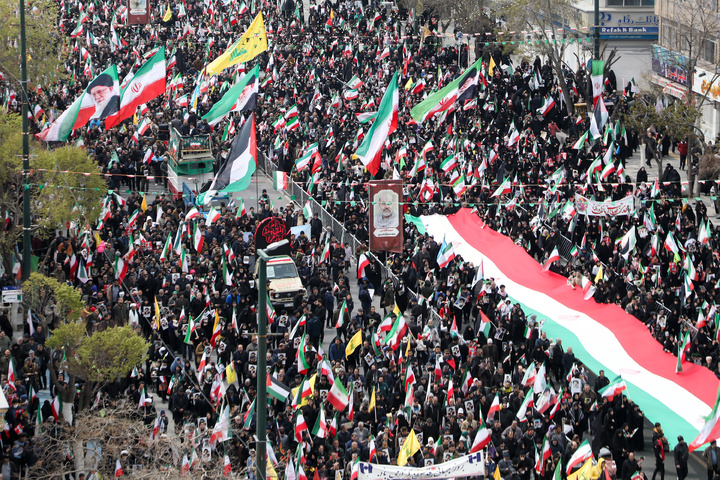 راهپیمایی روز قدس در مشهد