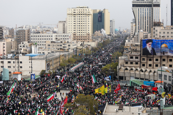 راهپیمایی روز قدس در مشهد