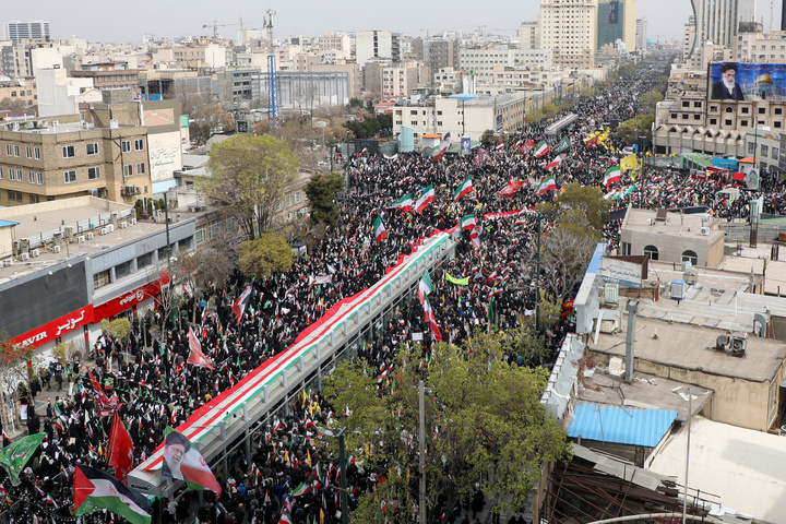 راهپیمایی روز قدس در مشهد