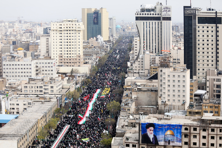 راهپیمایی روز قدس در مشهد