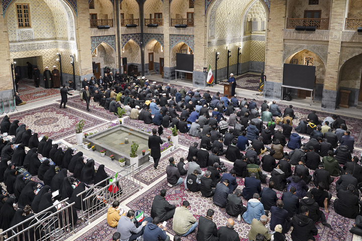 بیعت هیئات مذهبی مشهد با رهبر معظم انقلاب