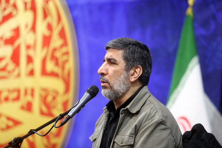 بزرگداشت شهید لاریجانی و وداع با پیکر مطهر شهید کیارش در حرم بانوی کرامت