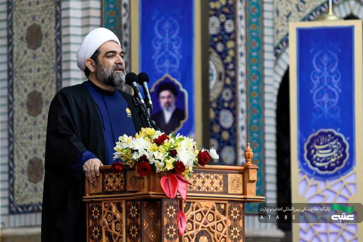 مراسم تحویل سال 1405 در حرم مطهر رضوی