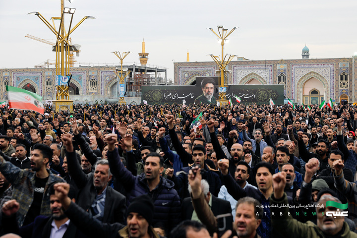 مراسم تحویل سال 1405 در حرم مطهر رضوی