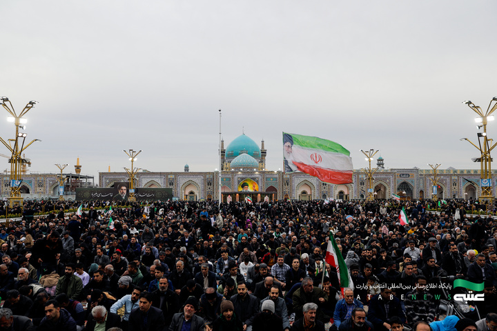 مراسم تحویل سال 1405 در حرم مطهر رضوی