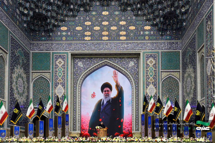 مراسم تحویل سال 1405 در حرم مطهر رضوی