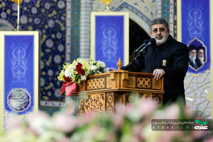 مراسم تحویل سال 1405 در حرم مطهر رضوی