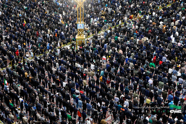 مراسم تحویل سال 1405 در حرم مطهر رضوی