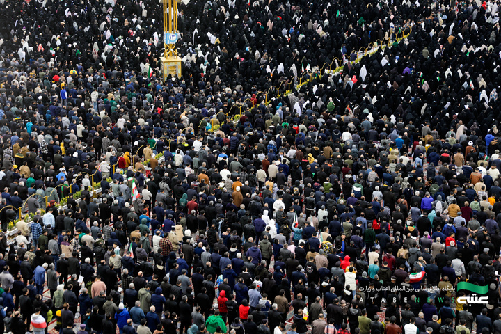 مراسم تحویل سال 1405 در حرم مطهر رضوی