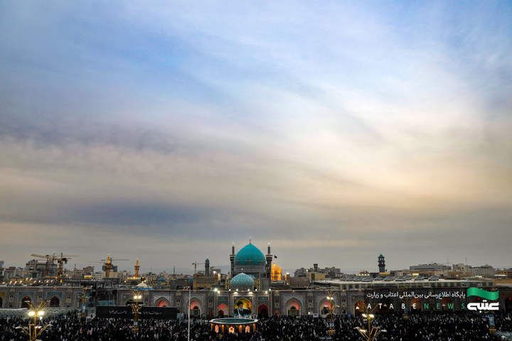 مراسم تحویل سال 1405 در حرم مطهر رضوی