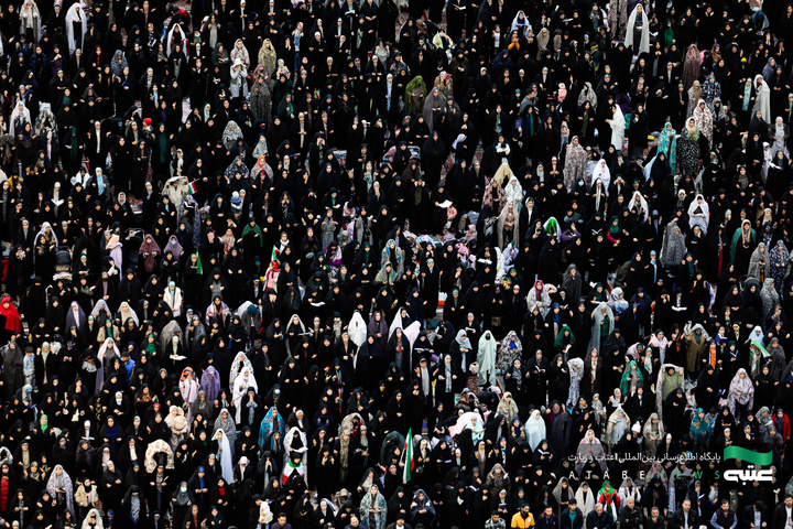 مراسم تحویل سال 1405 در حرم مطهر رضوی