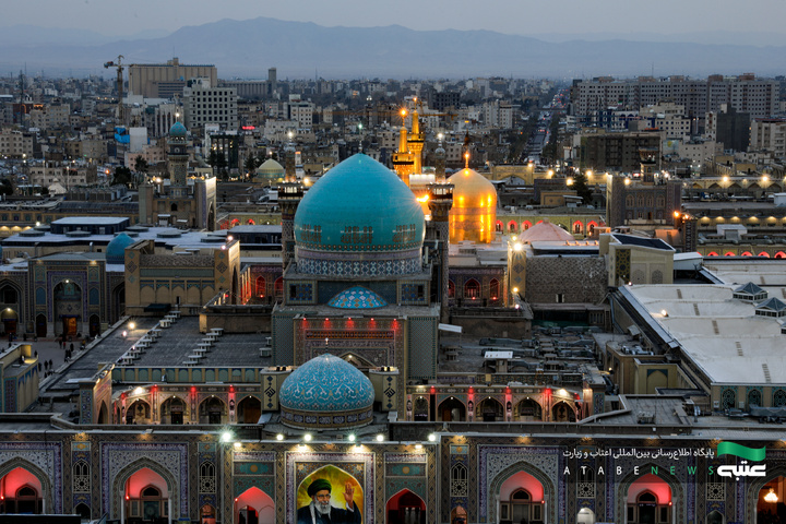 مراسم تحویل سال 1405 در حرم مطهر رضوی