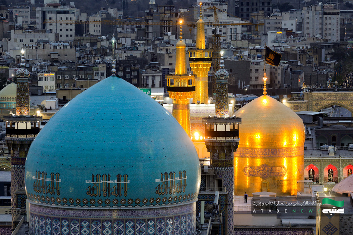 مراسم تحویل سال 1405 در حرم مطهر رضوی