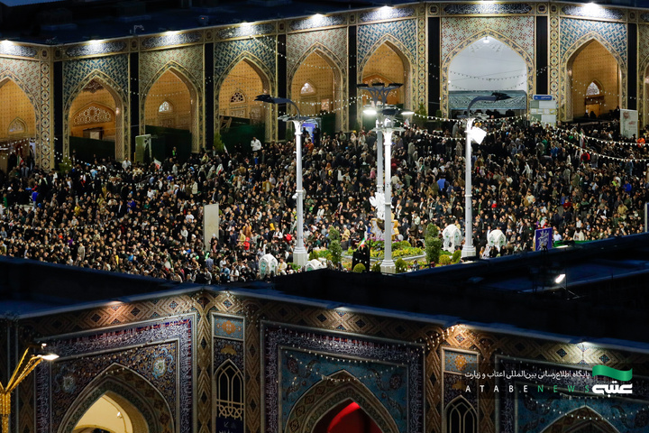 مراسم تحویل سال 1405 در حرم مطهر رضوی