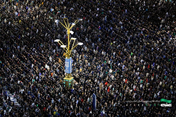 مراسم تحویل سال 1405 در حرم مطهر رضوی