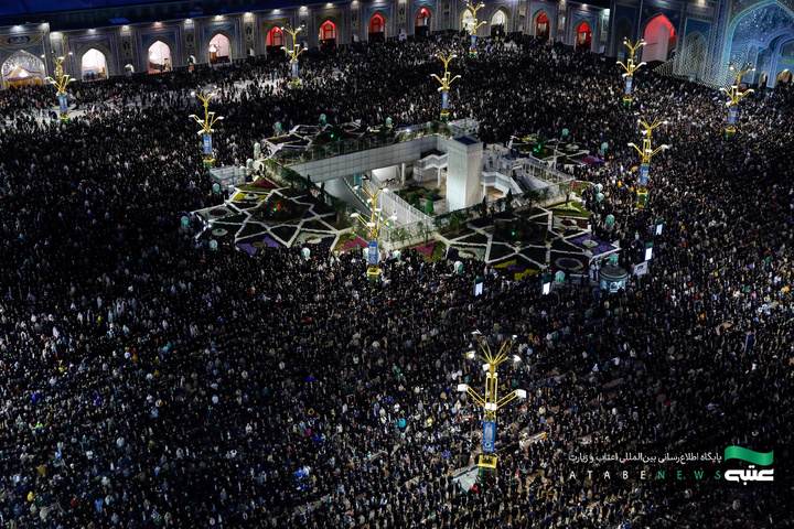 مراسم تحویل سال 1405 در حرم مطهر رضوی