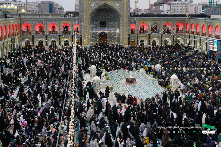 مراسم تحویل سال 1405 در حرم مطهر رضوی