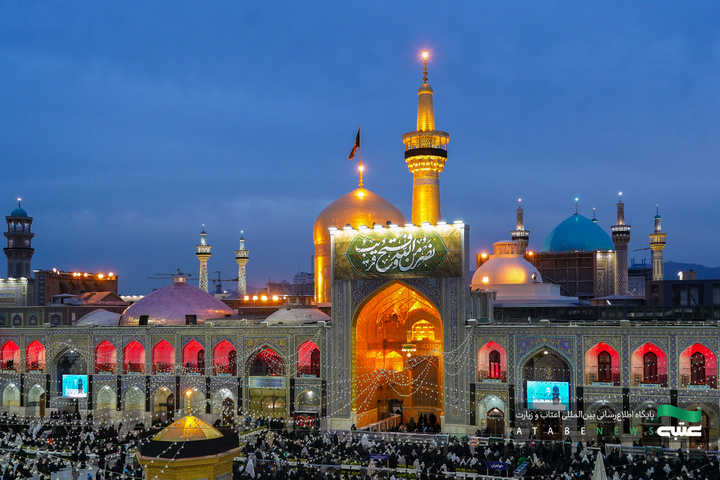 مراسم تحویل سال 1405 در حرم مطهر رضوی