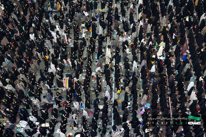 مراسم تحویل سال 1405 در حرم مطهر رضوی