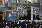 حس و حال ناب آغاز سال جدید در حرم مطهر بانوی کرامت